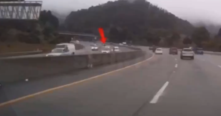 VIDEO Pojavila se snimka Curryjeve nesreće, za dlaku izbjegao katastrofu
